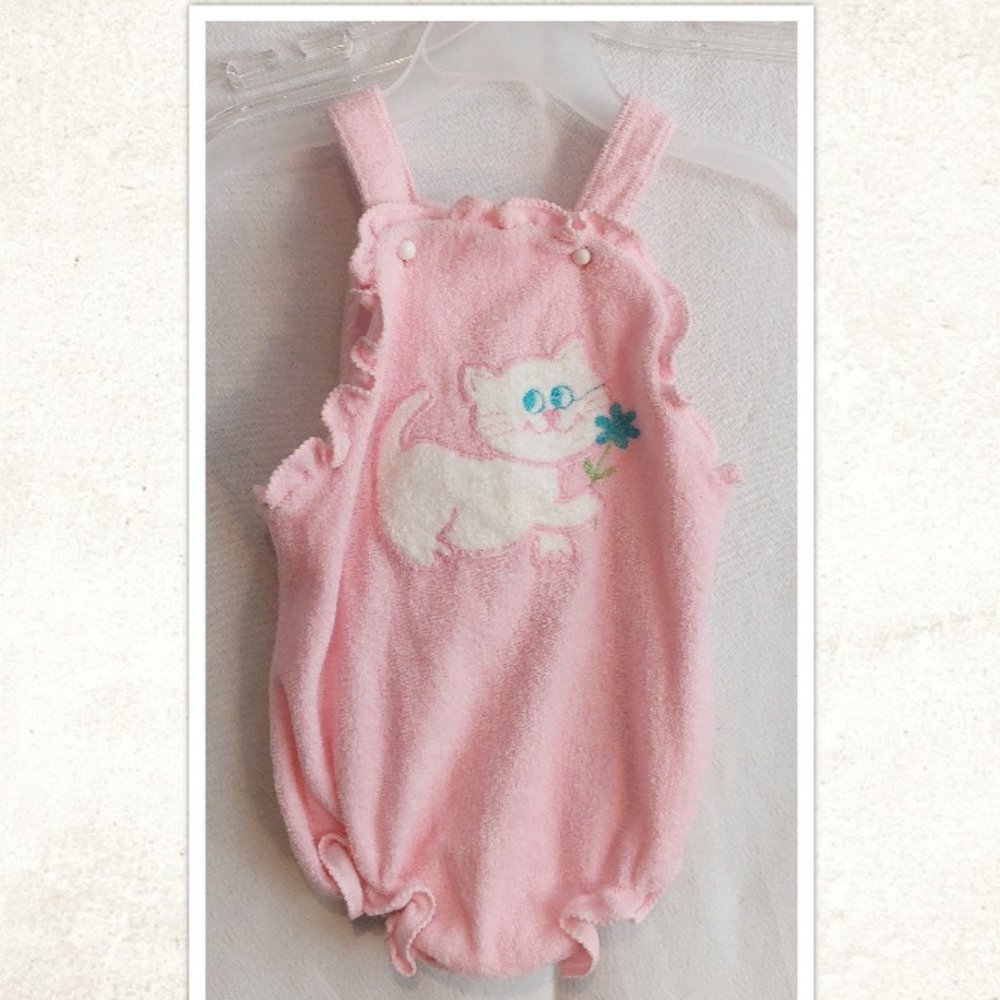 Vtg Carter's Baby Summer Romper size 24 months